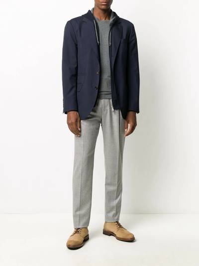 Brunello Cucinelli drawstring waist trousers outlook