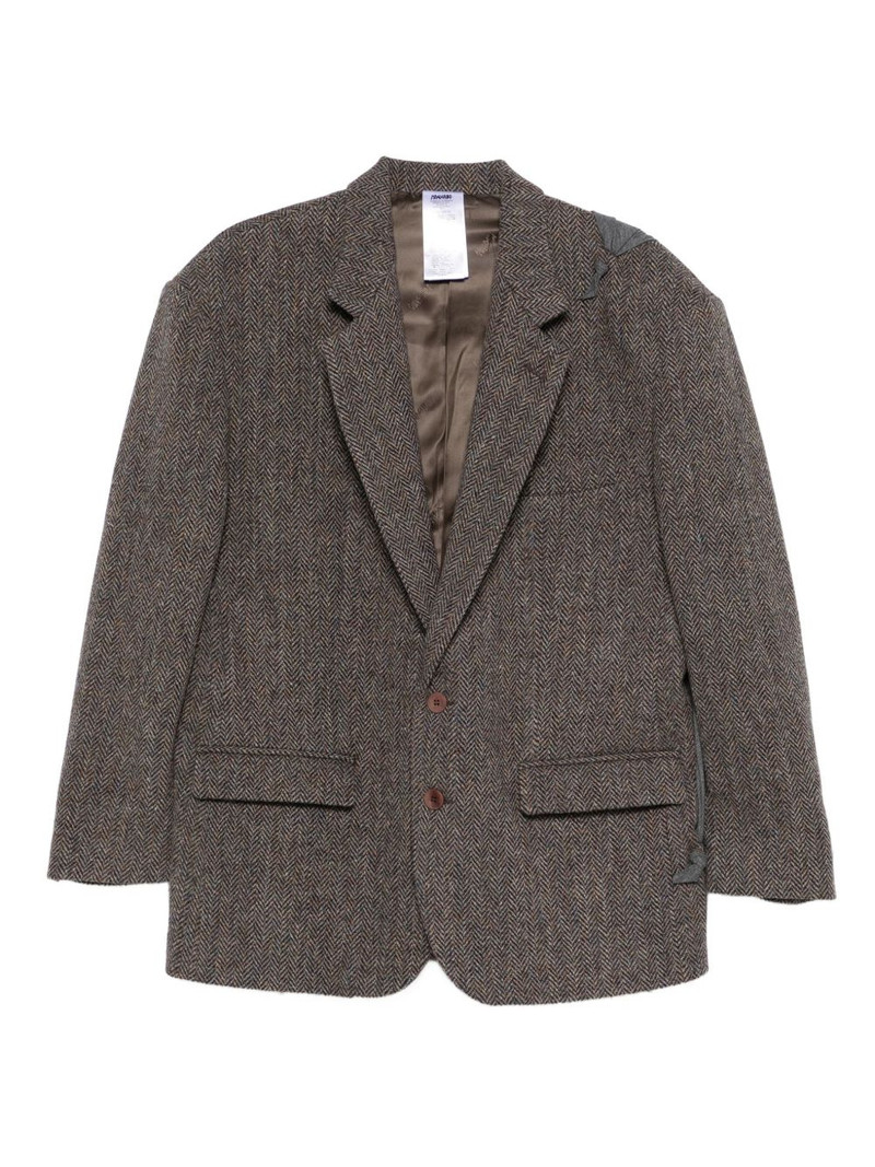 sigle-breasted blazer 1