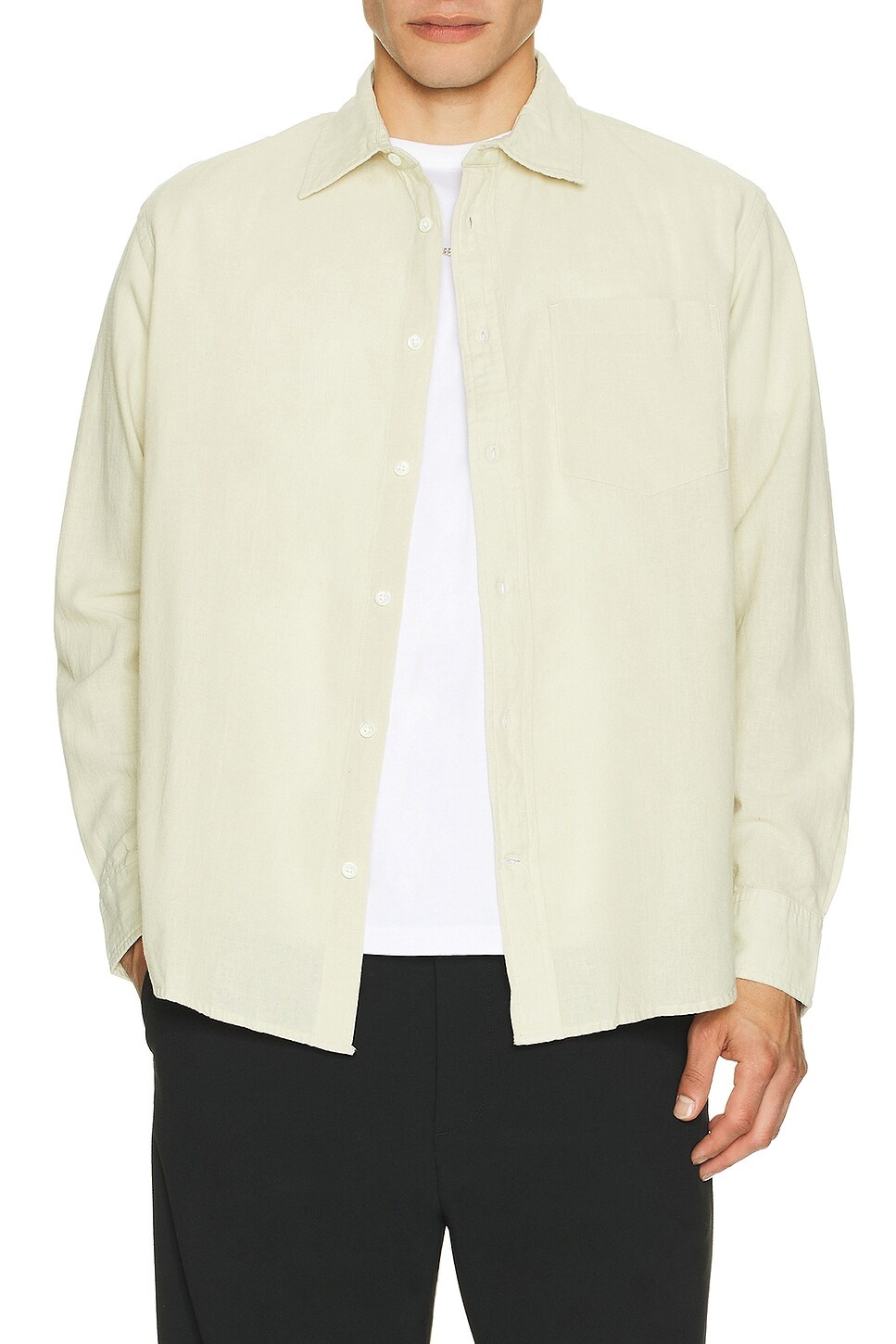 Algot Relaxed Cotton Linen Shirt - 3