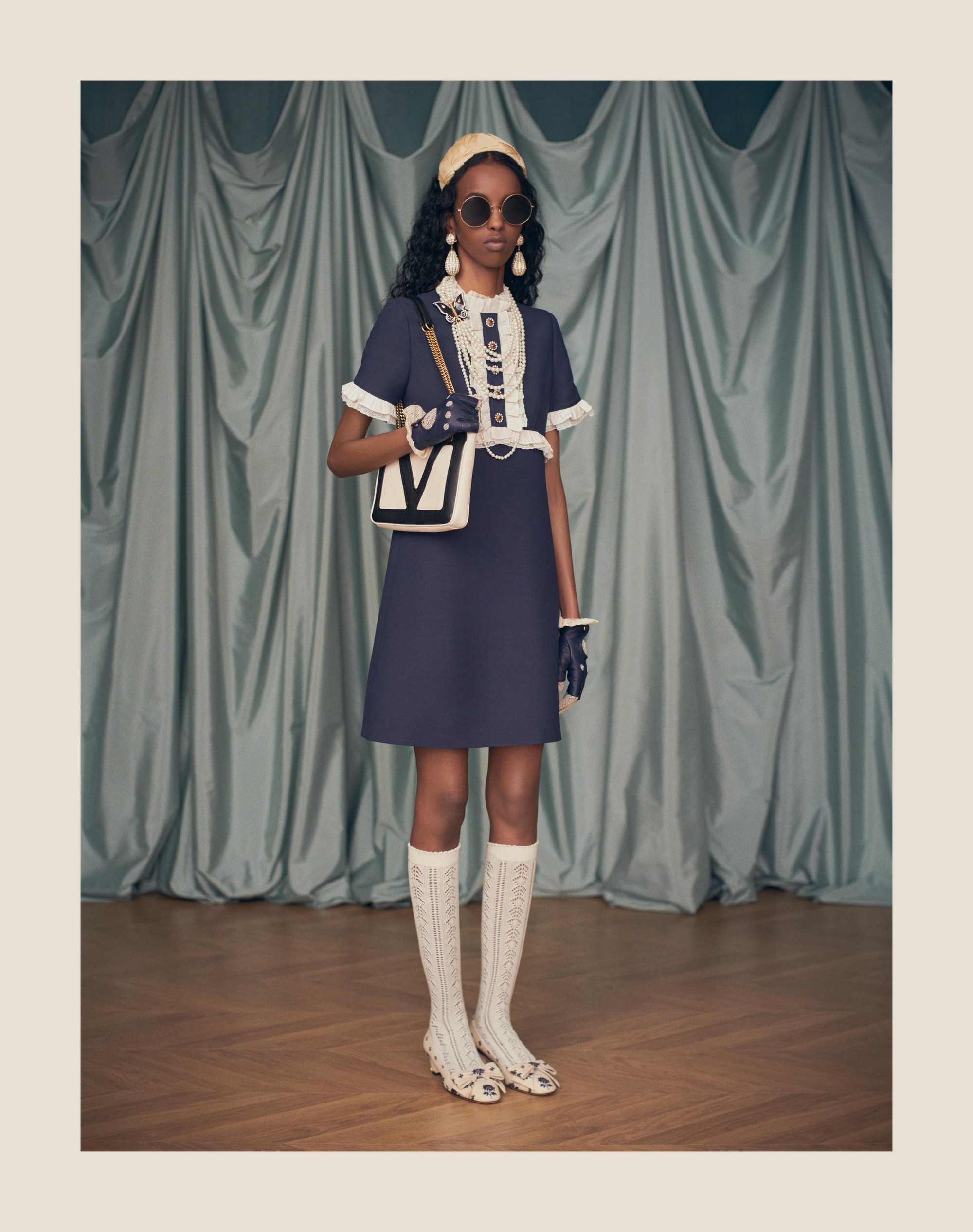 CREPE COUTURE SHORT DRESS - 10