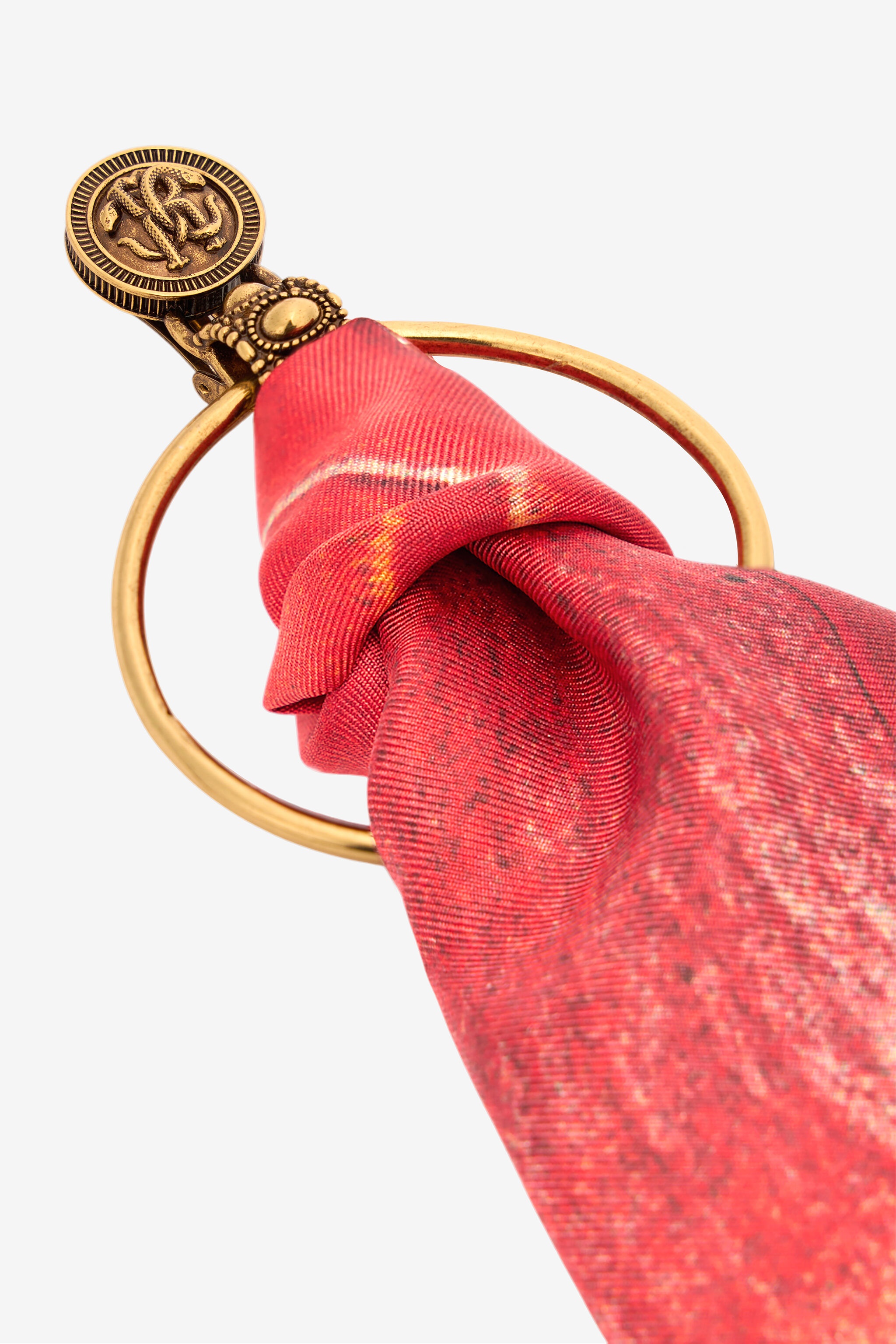 Bandana Print Earrings - 5