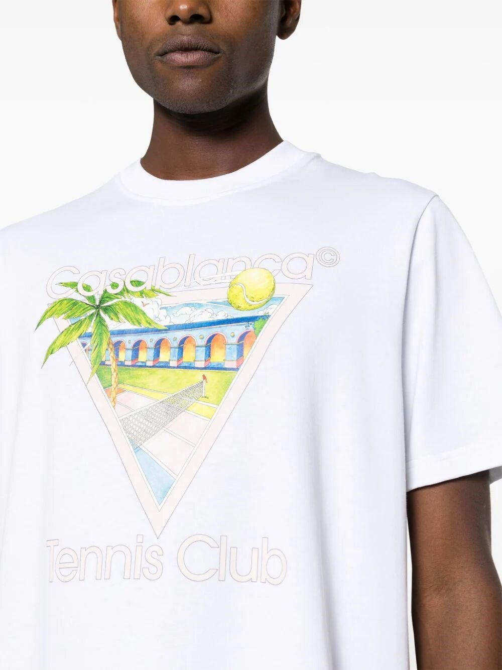 `Tennis Club Icon` Printed T-Shirt - 4