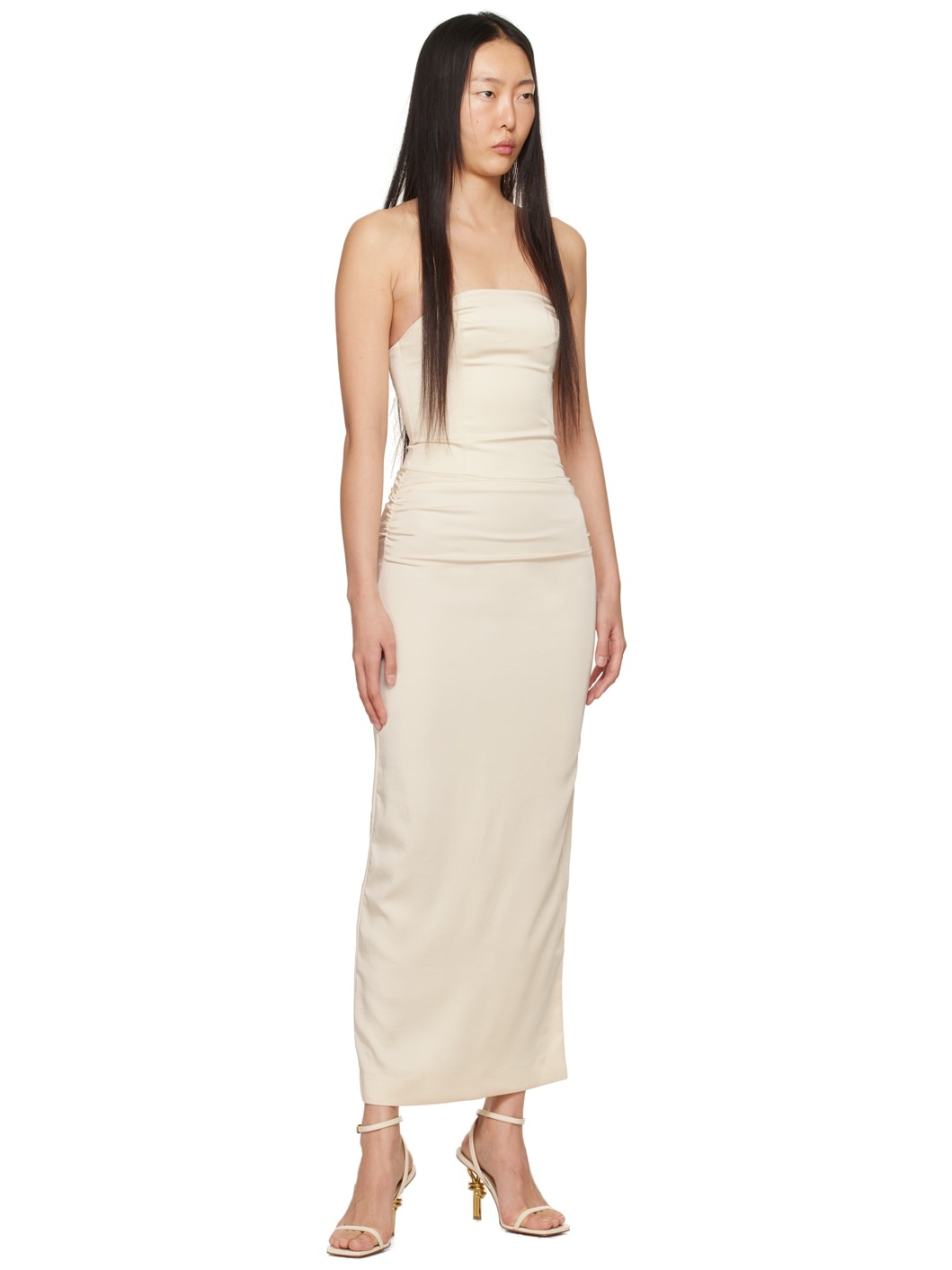 Beige Jones Maxi Dress - 4