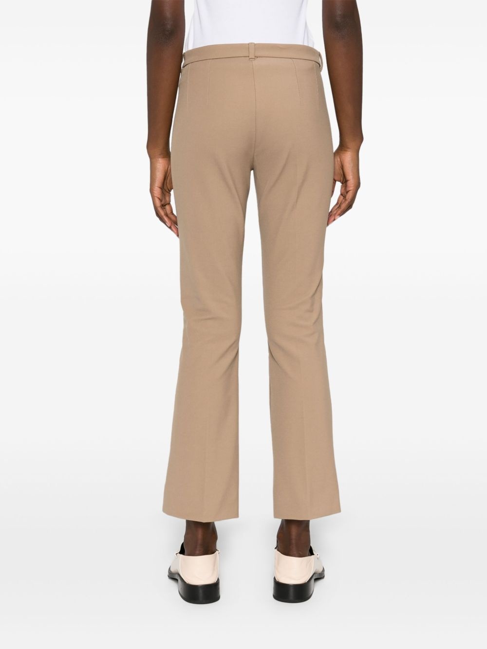 Umanita twill cropped trousers - 4
