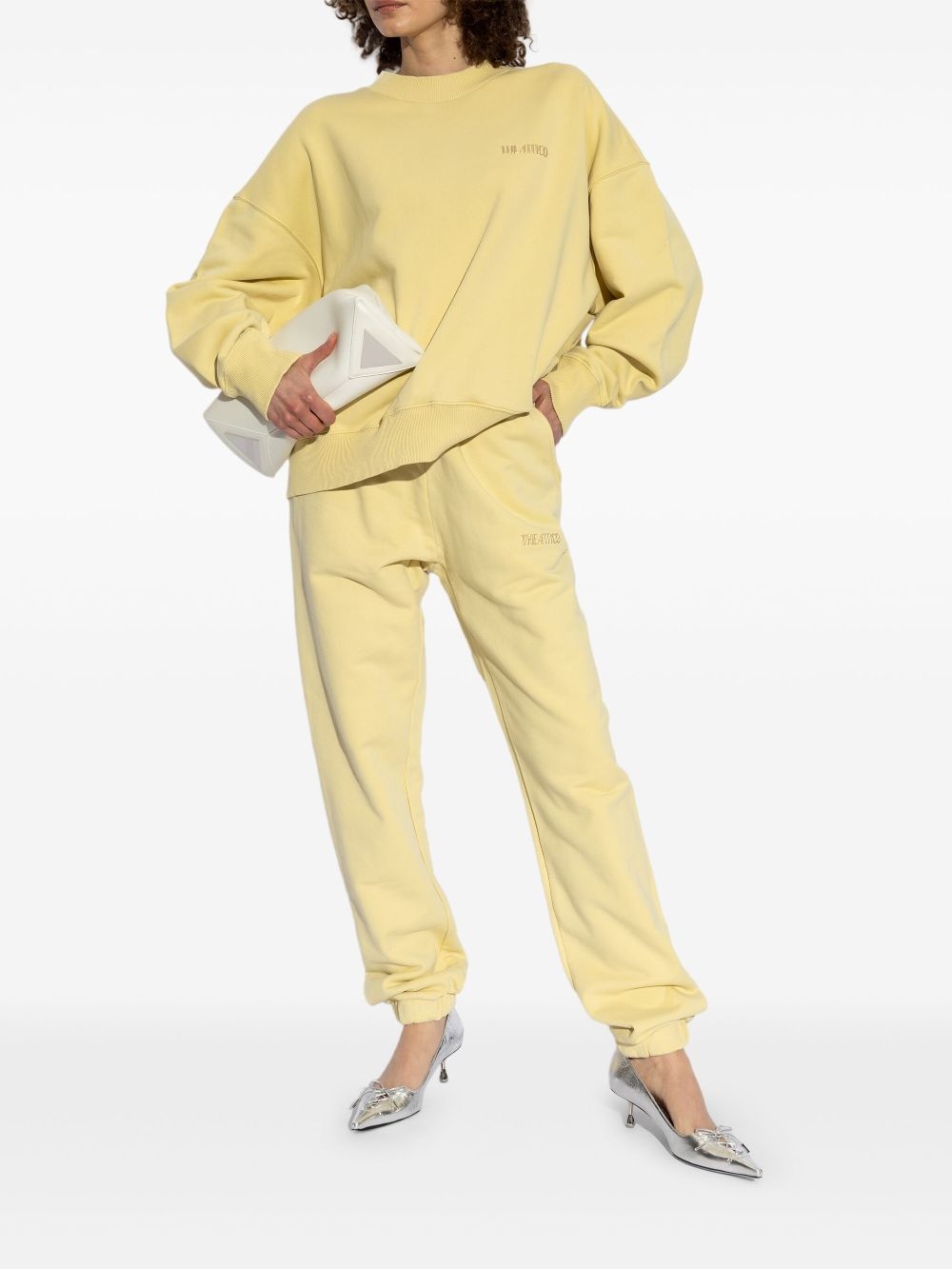 cotton track pants - 2