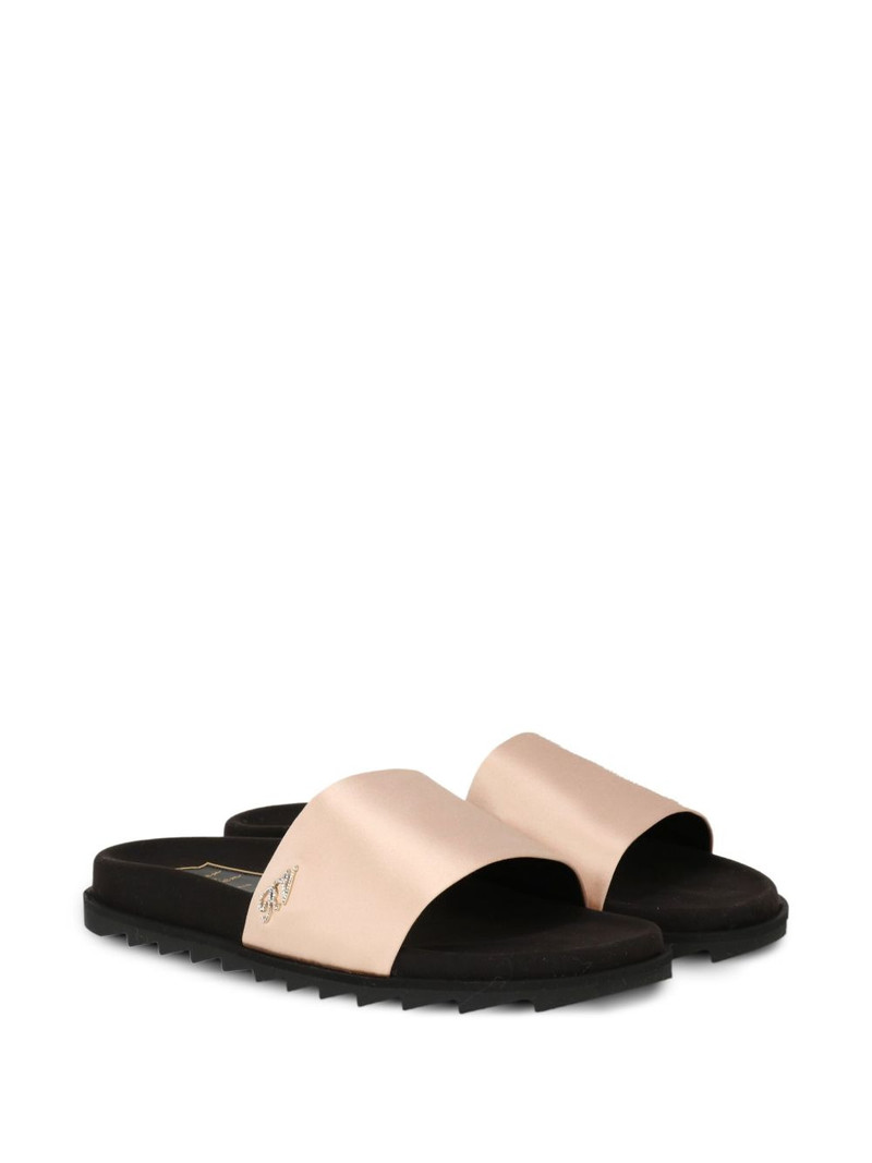 Roger Vivier crystal-embellished sandals outlook
