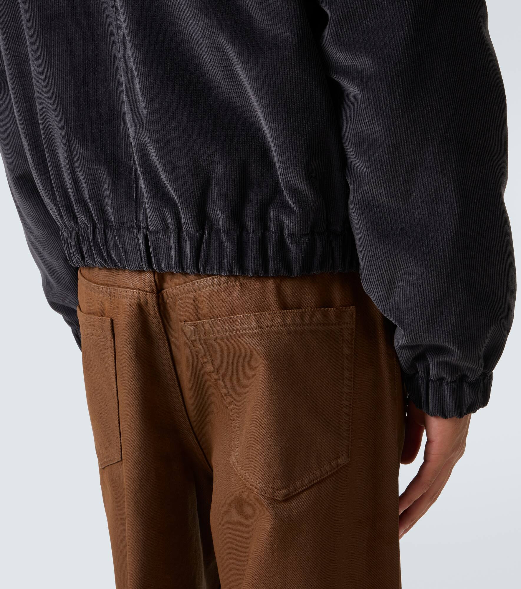 Ami de Cœur cotton corduroy blouson jacket - 6