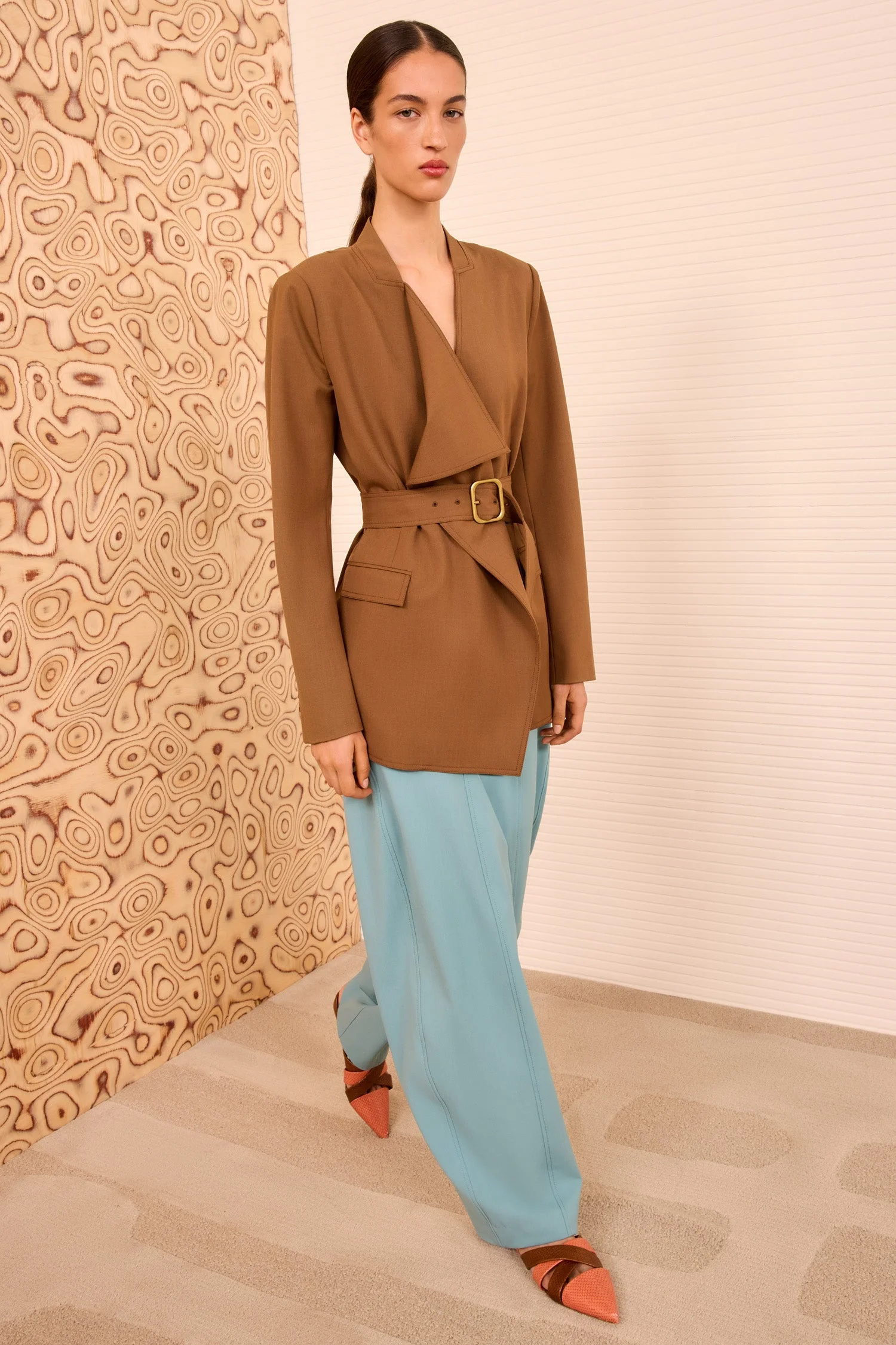 Zehra Draped Jacket - 1