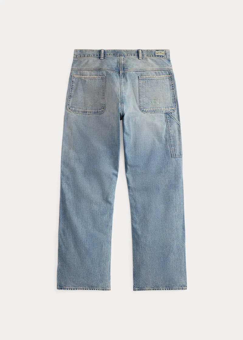 RRL by Ralph Lauren Repaired Earlston Carpenter Jean outlook