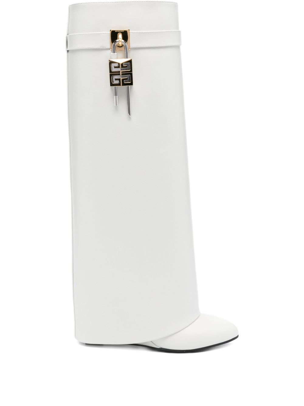 90mm Shark Lock calf-leather boots - 1