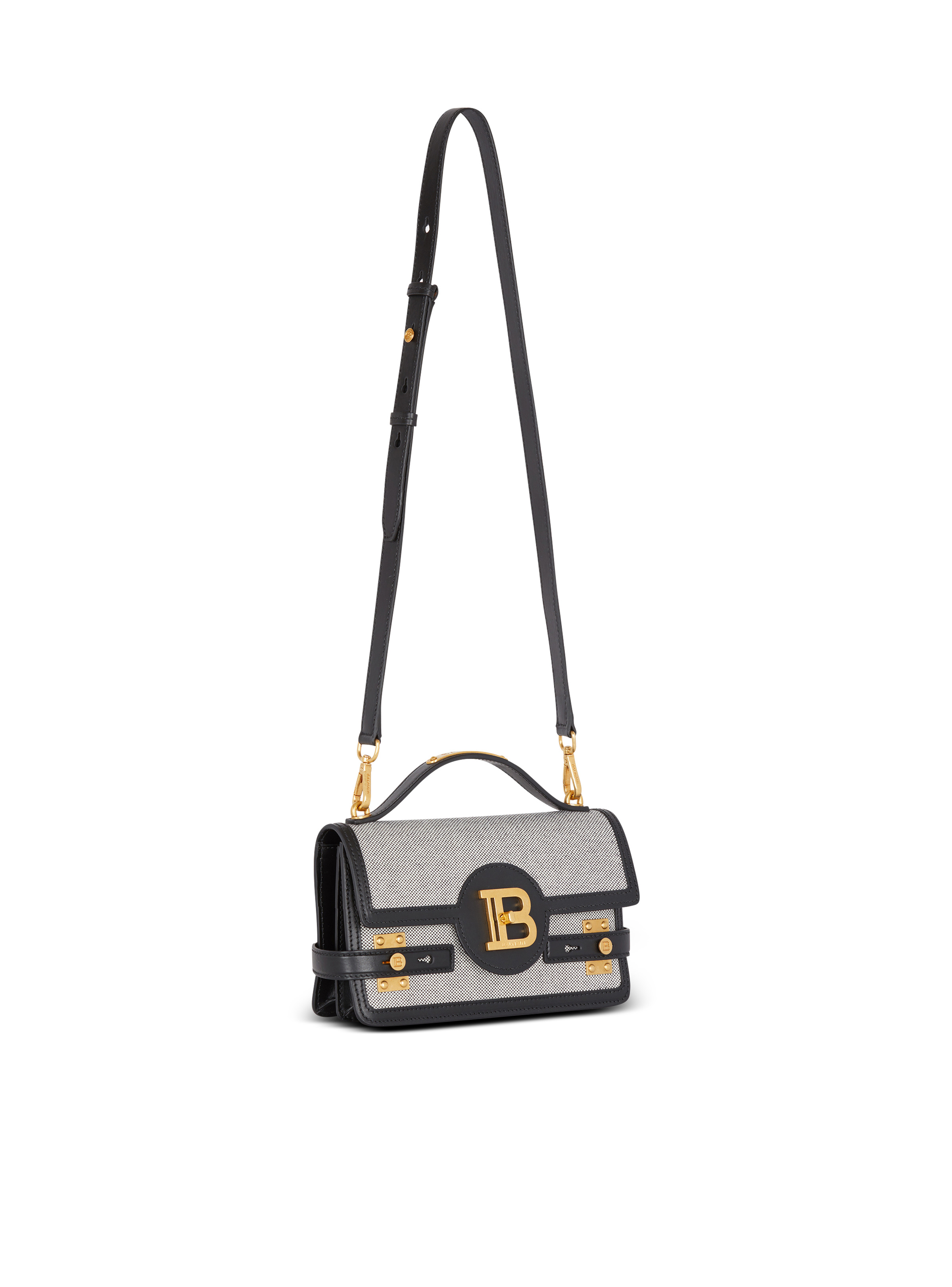B-Buzz 24 canvas and leather bag - 3