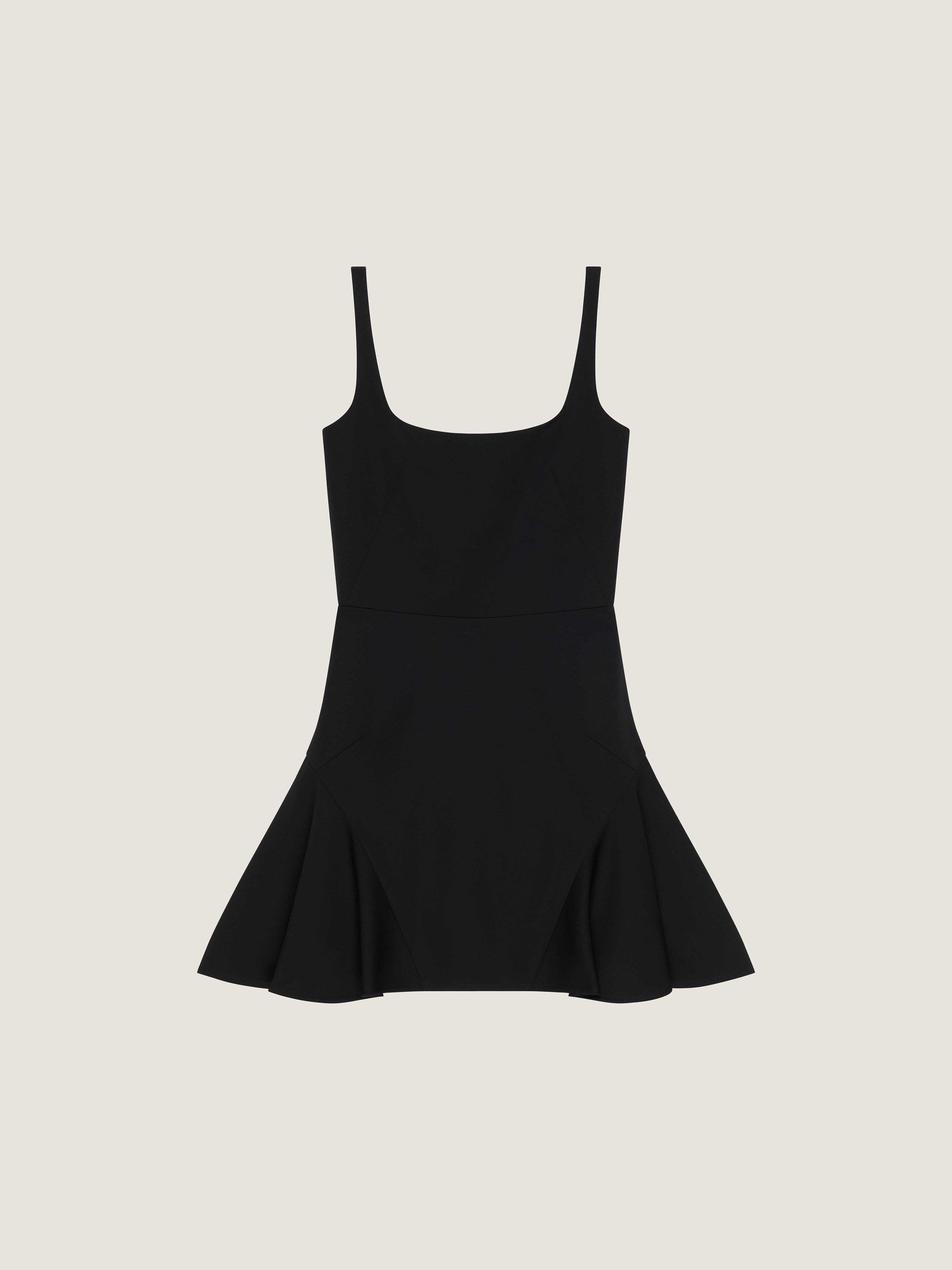 FLUTED MINI DRESS - 1