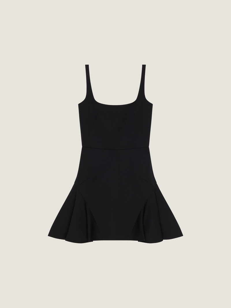 FLUTED MINI DRESS 1