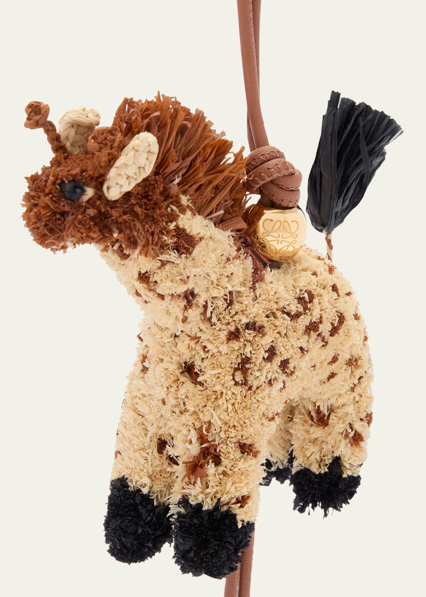 Giraffe Charm in Raffia - 2