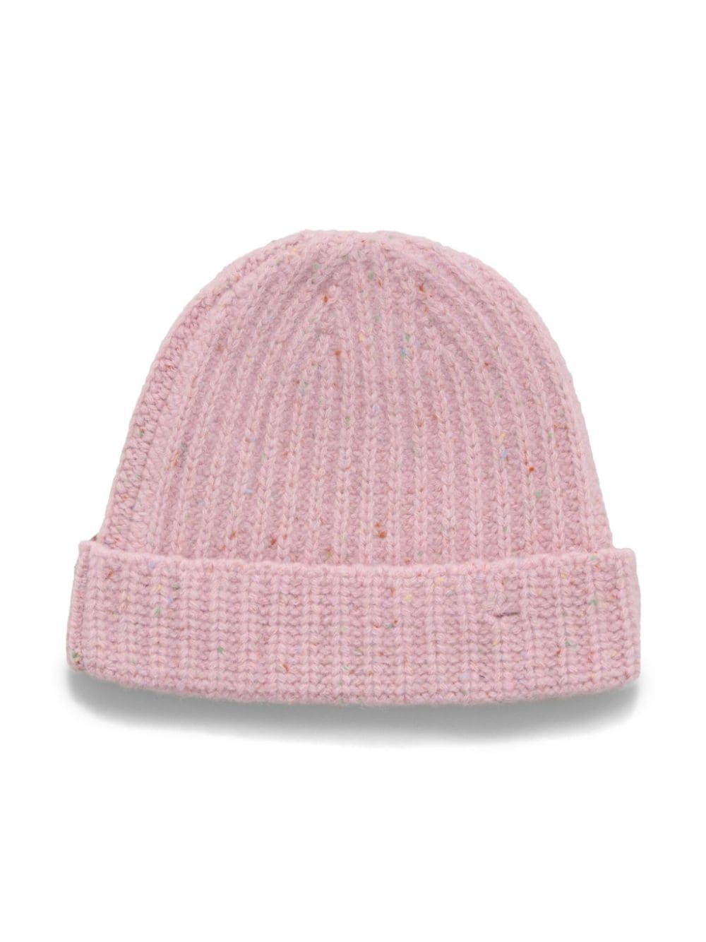 logo-embroidered ribbed-knit beanie - 2