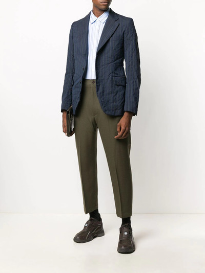 Junya Watanabe MAN cropped tapered-leg trousers outlook