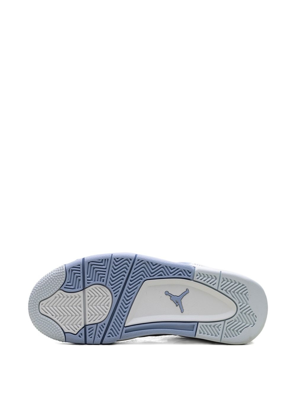 Air Jordan "White/Aluminum/Blue Tint/Oil Green" sneakers - 4