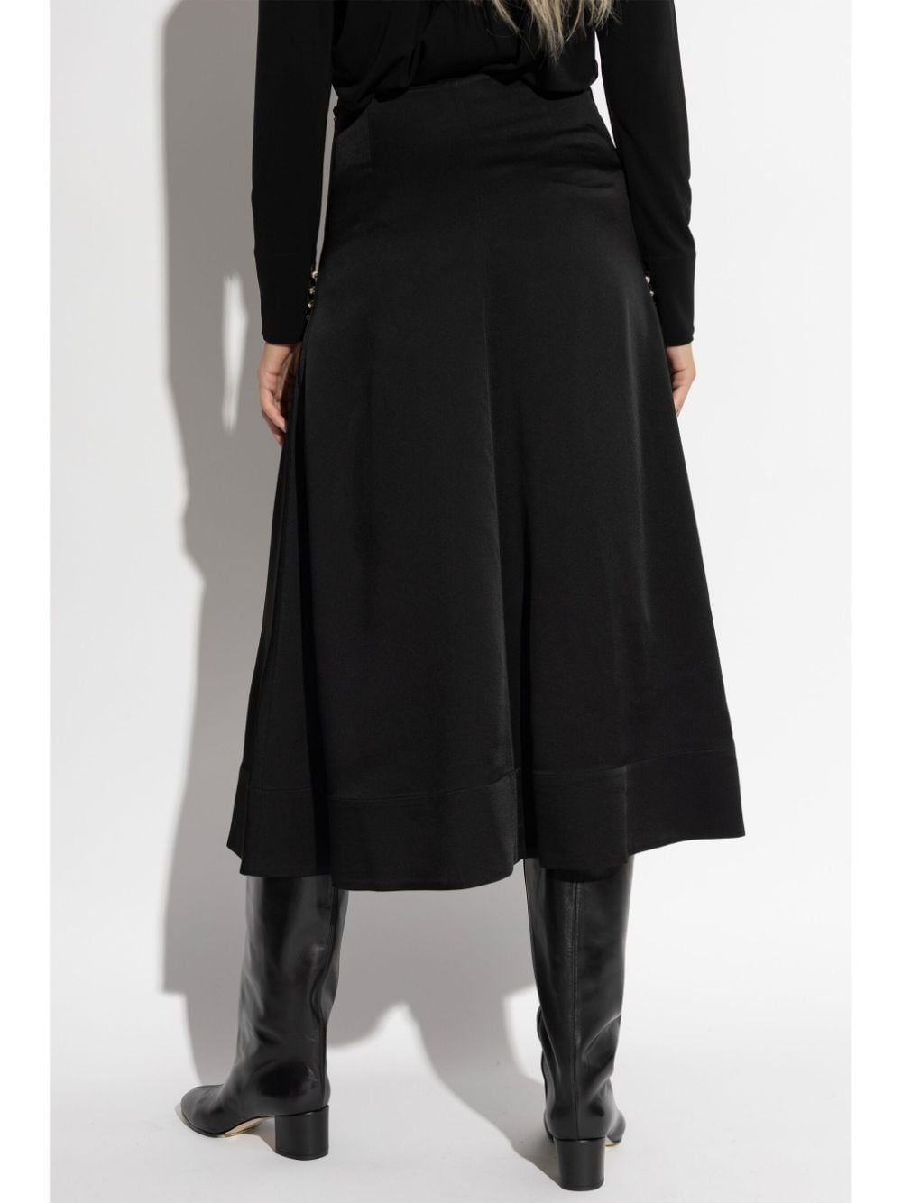 flared midi skirt - 4