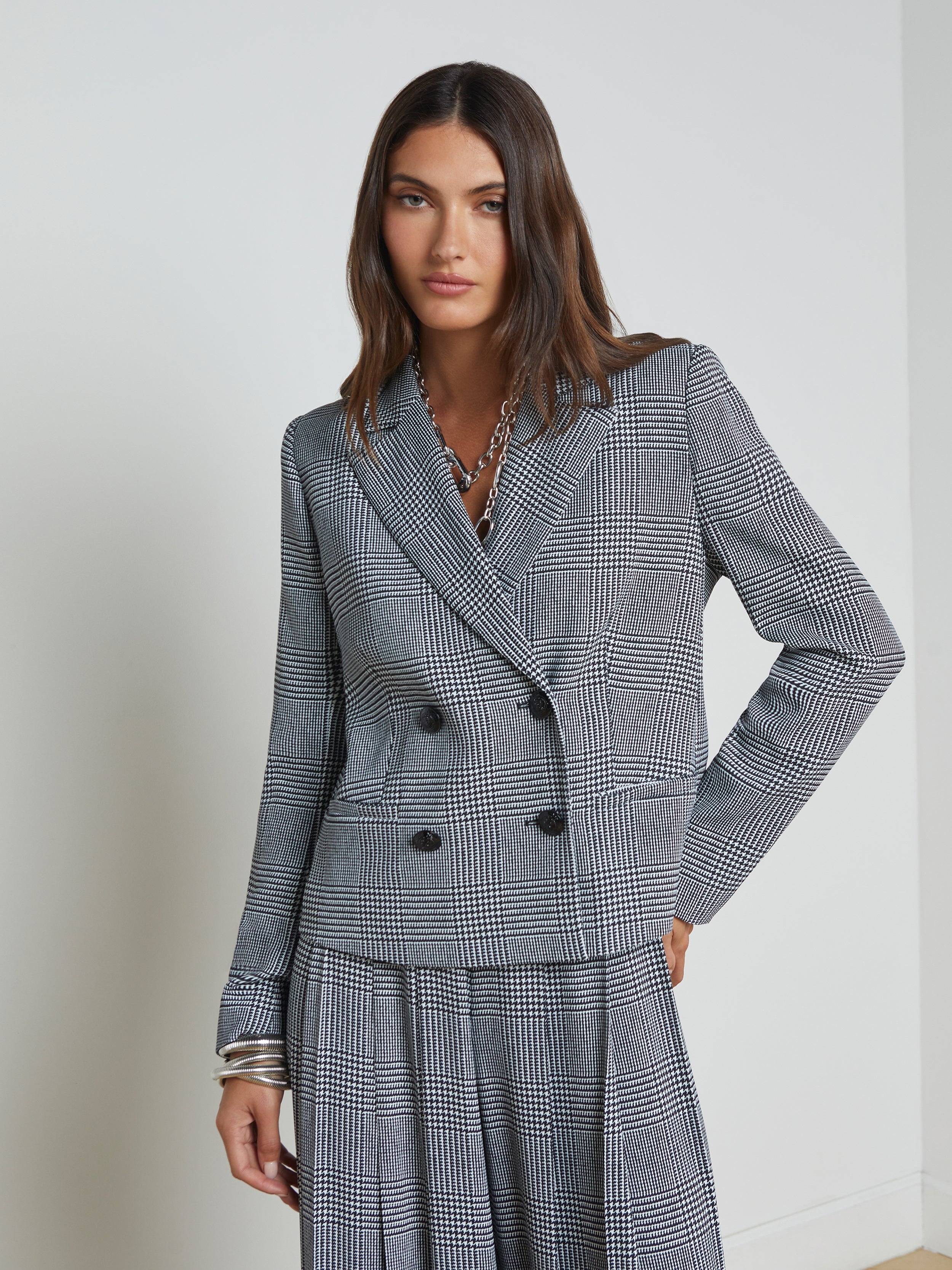 Atmore Plaid Blazer - 2