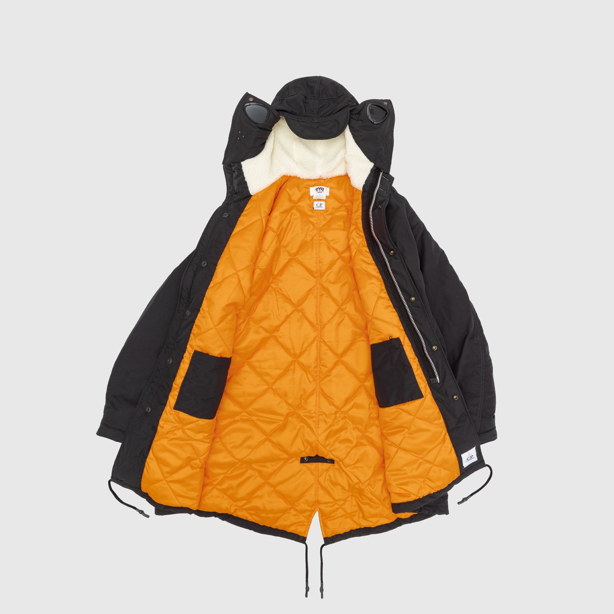 eYe X C.P. COMPANY NYLON GOGGLE PARKA - 10