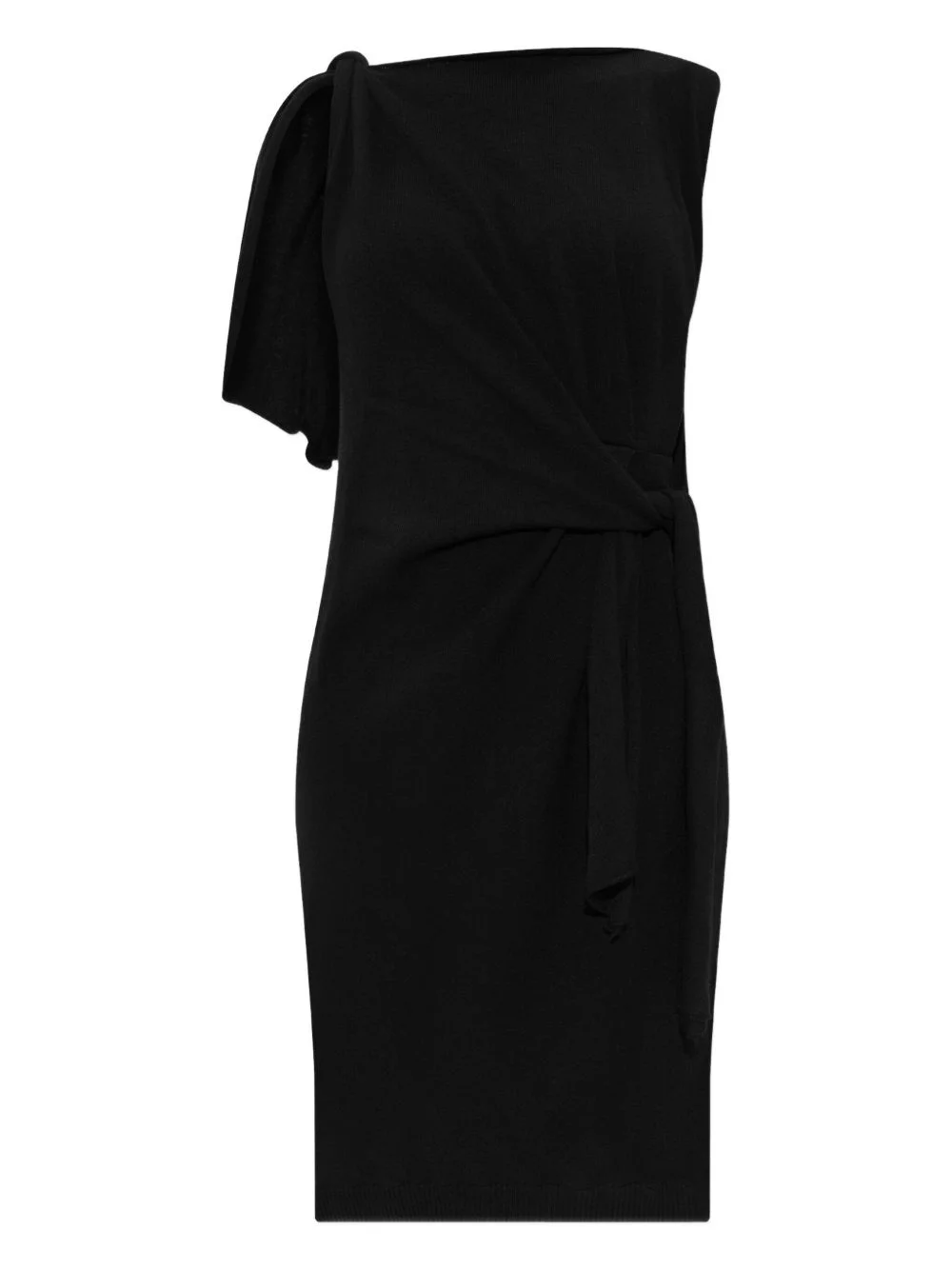 sleeveless knitted mini dress - 1