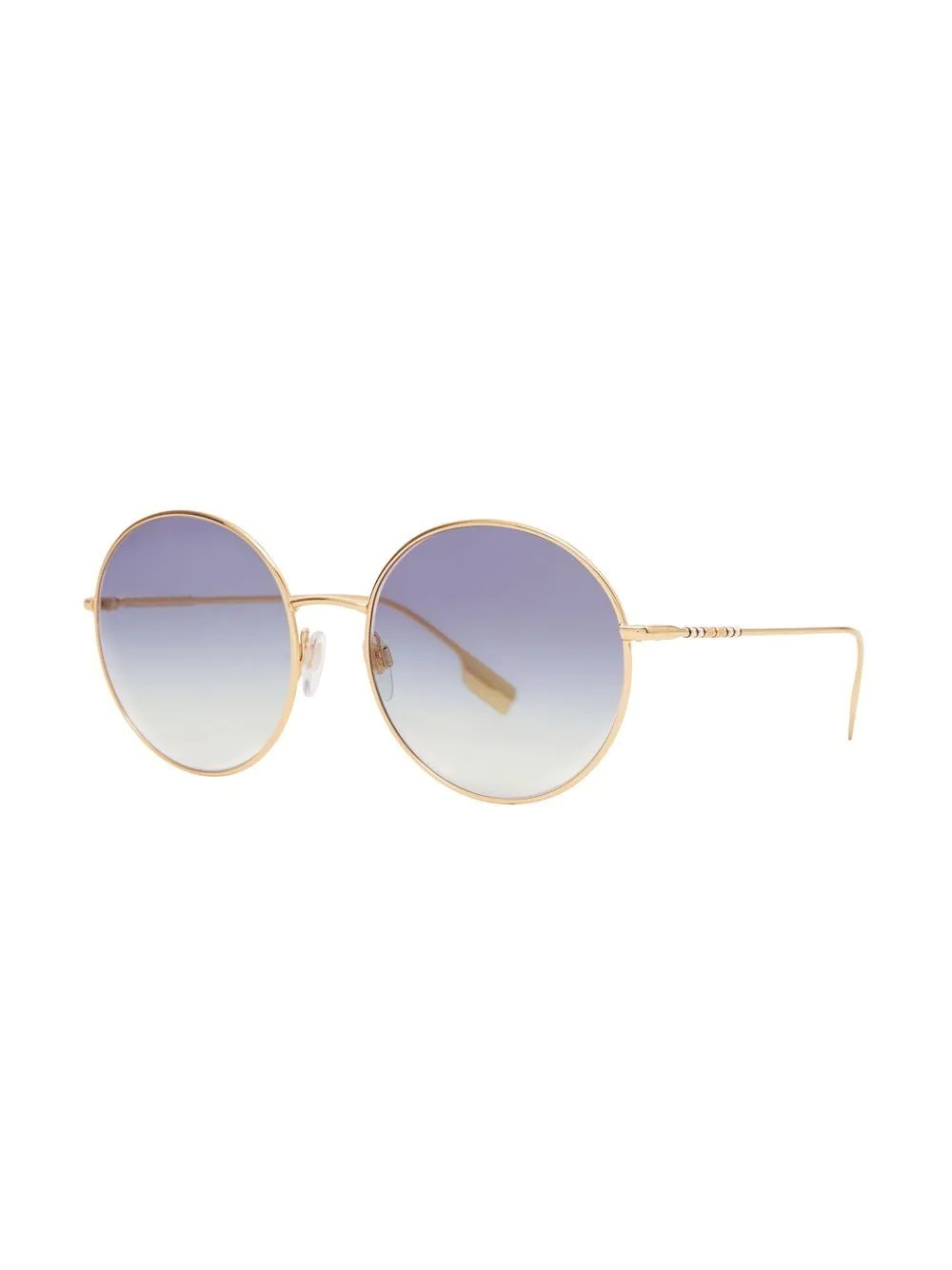 Icon-stripe round-frame sunglasses - 2