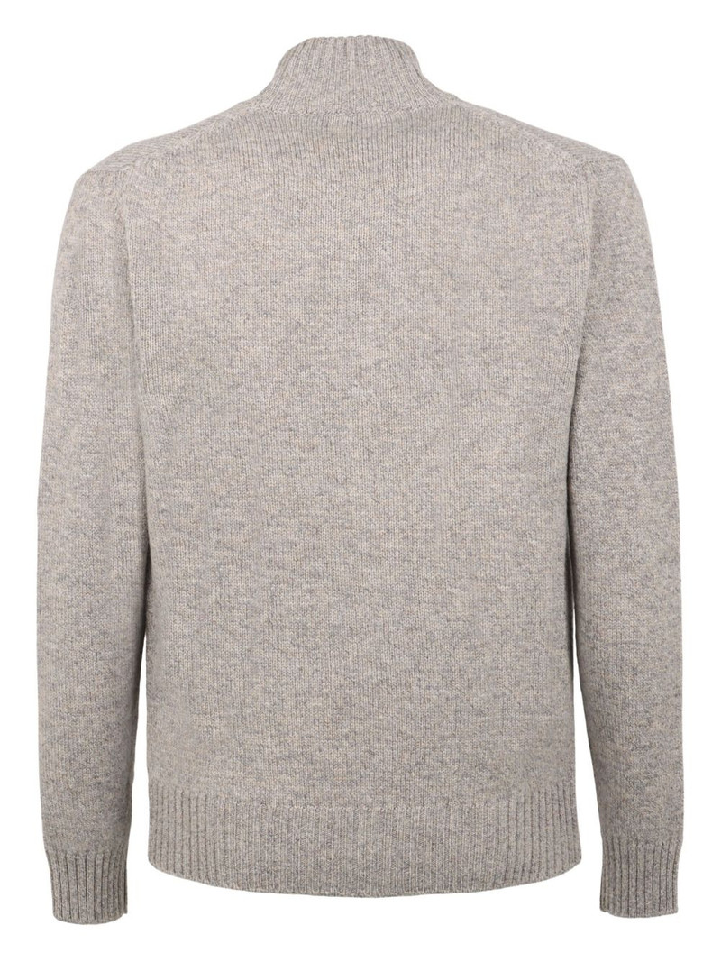 SLOWEAR ribbed-knit cardigan outlook