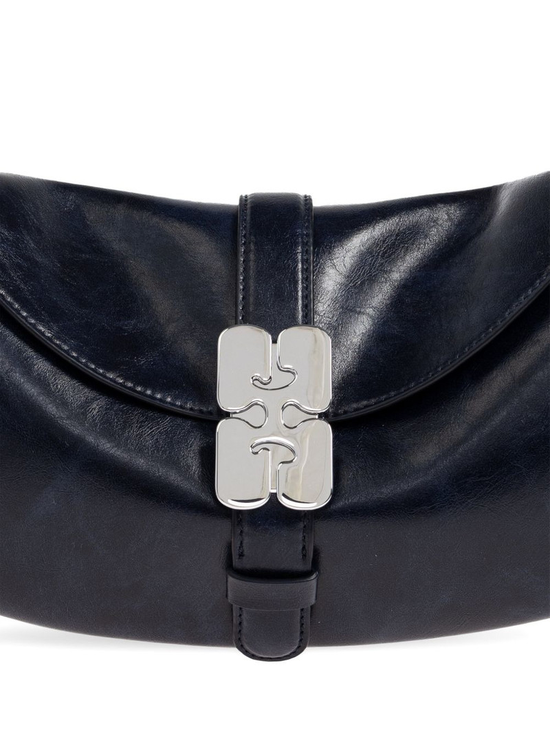 logo-buckle tote bag 5