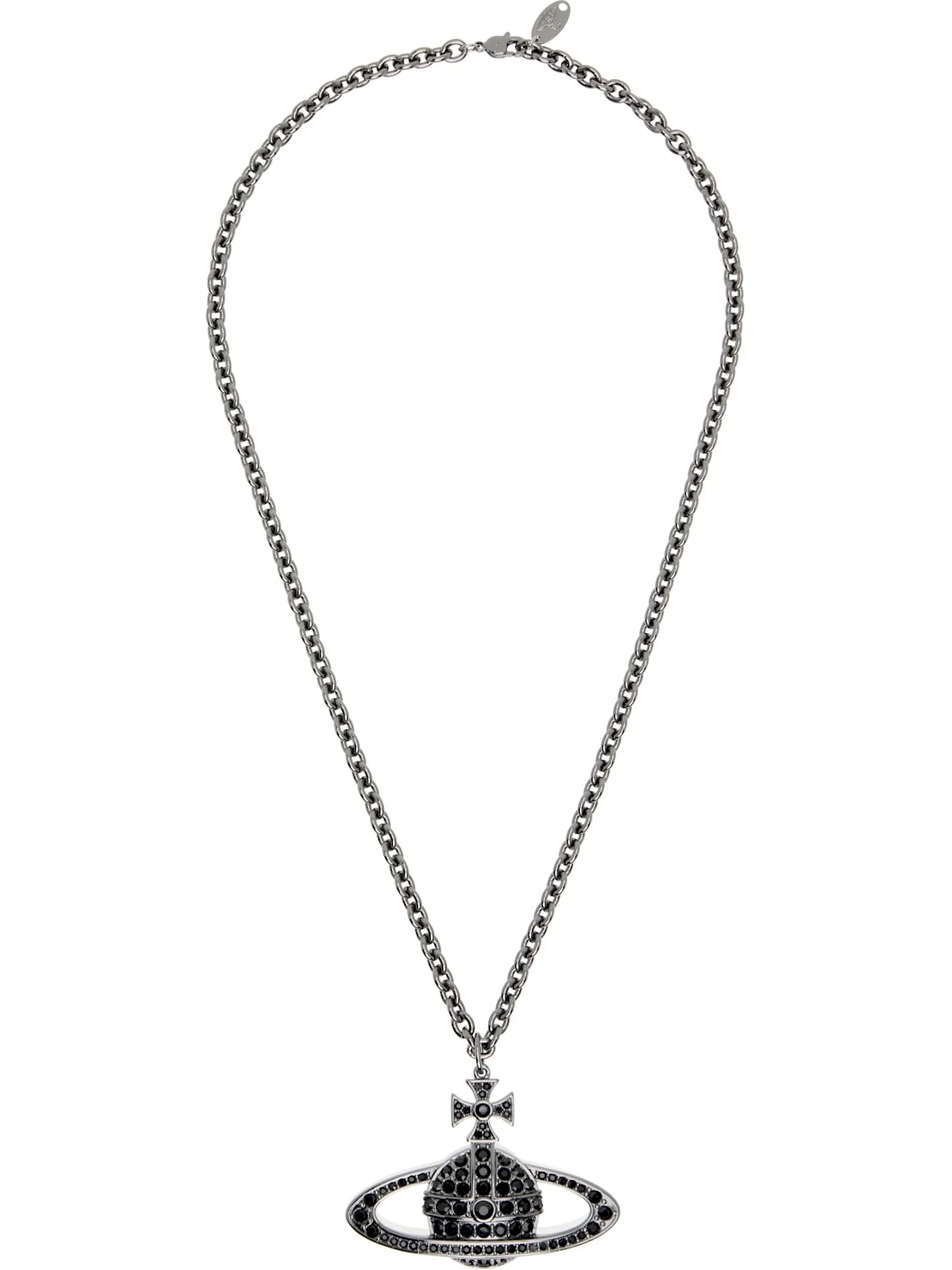 Man Bas Relief Pendant Necklace - 1