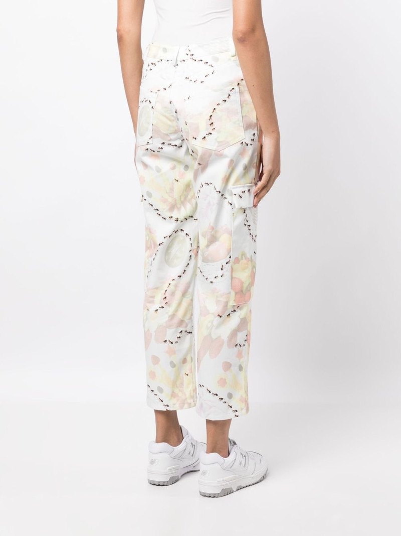 graphic-print trousers 4