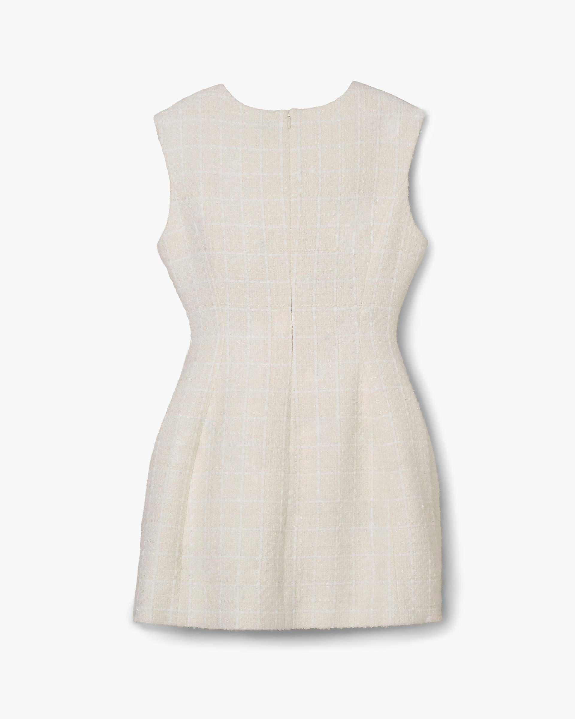 SCULPTURAL TWEED DRESS - 5