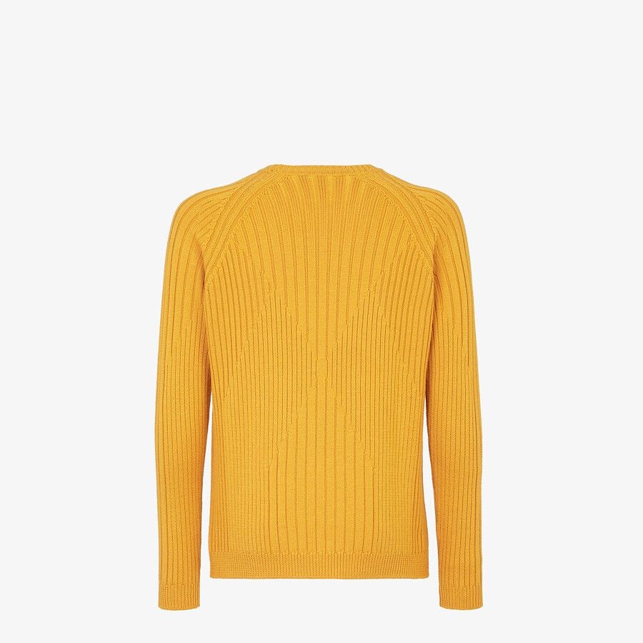 Yellow wool jumper - 2