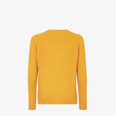 FENDI Yellow wool jumper outlook