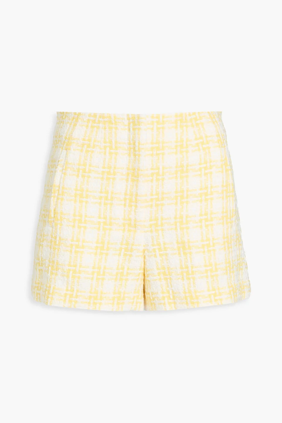 Jazmin cotton-blend tweed shorts - 1