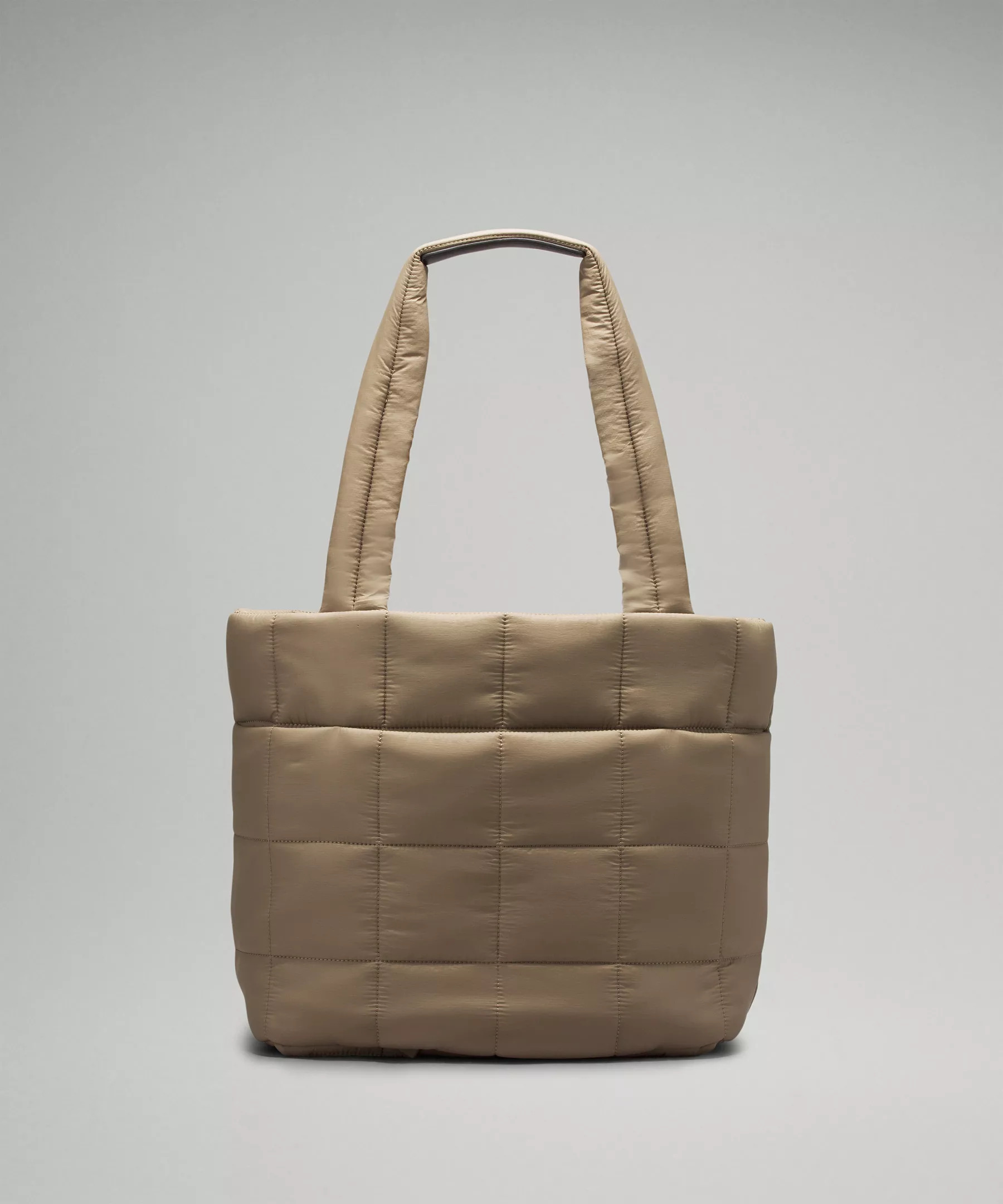 Quilted Grid Tote Bag 12L - 3