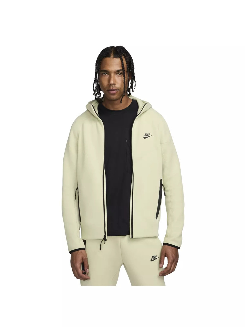 Men's Tech Fleece Full-Zip Windrunner Hooded Jacket - Olive 1