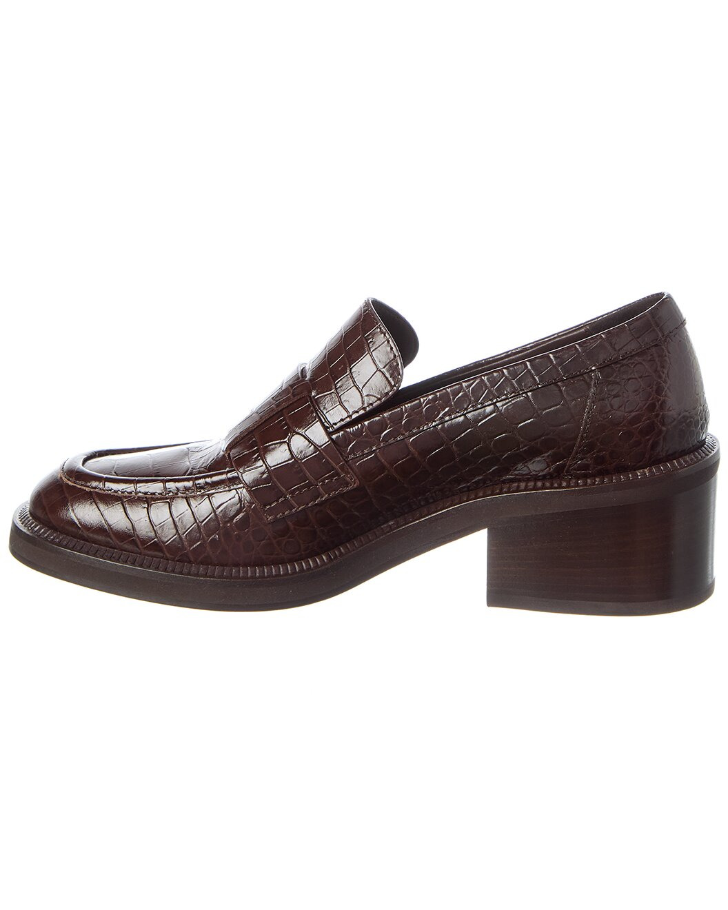 Jimmy Choo Tylor 60 Croc-Embossed Leather Loafer - 2