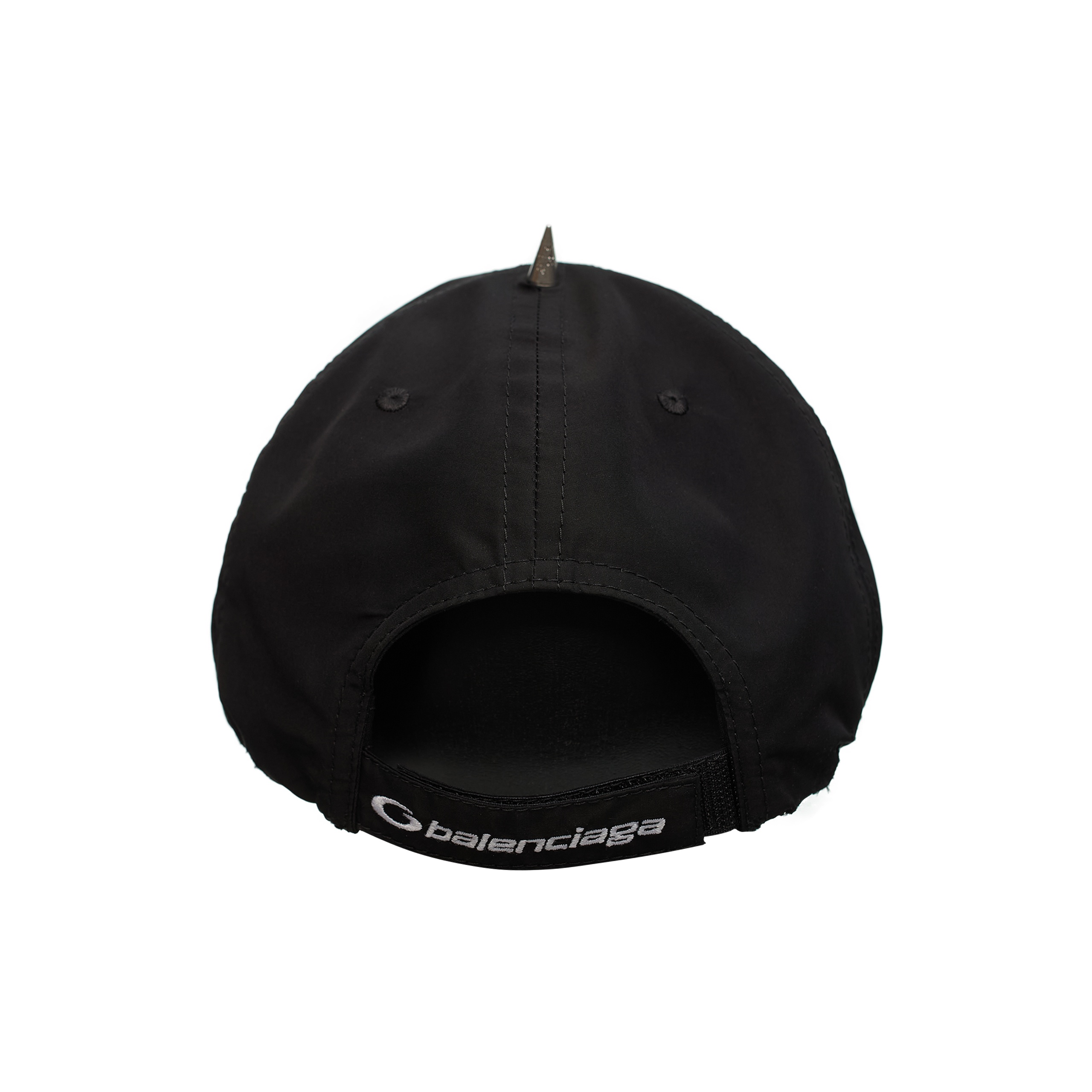 BLACK CAP WITH SPIKES - 4