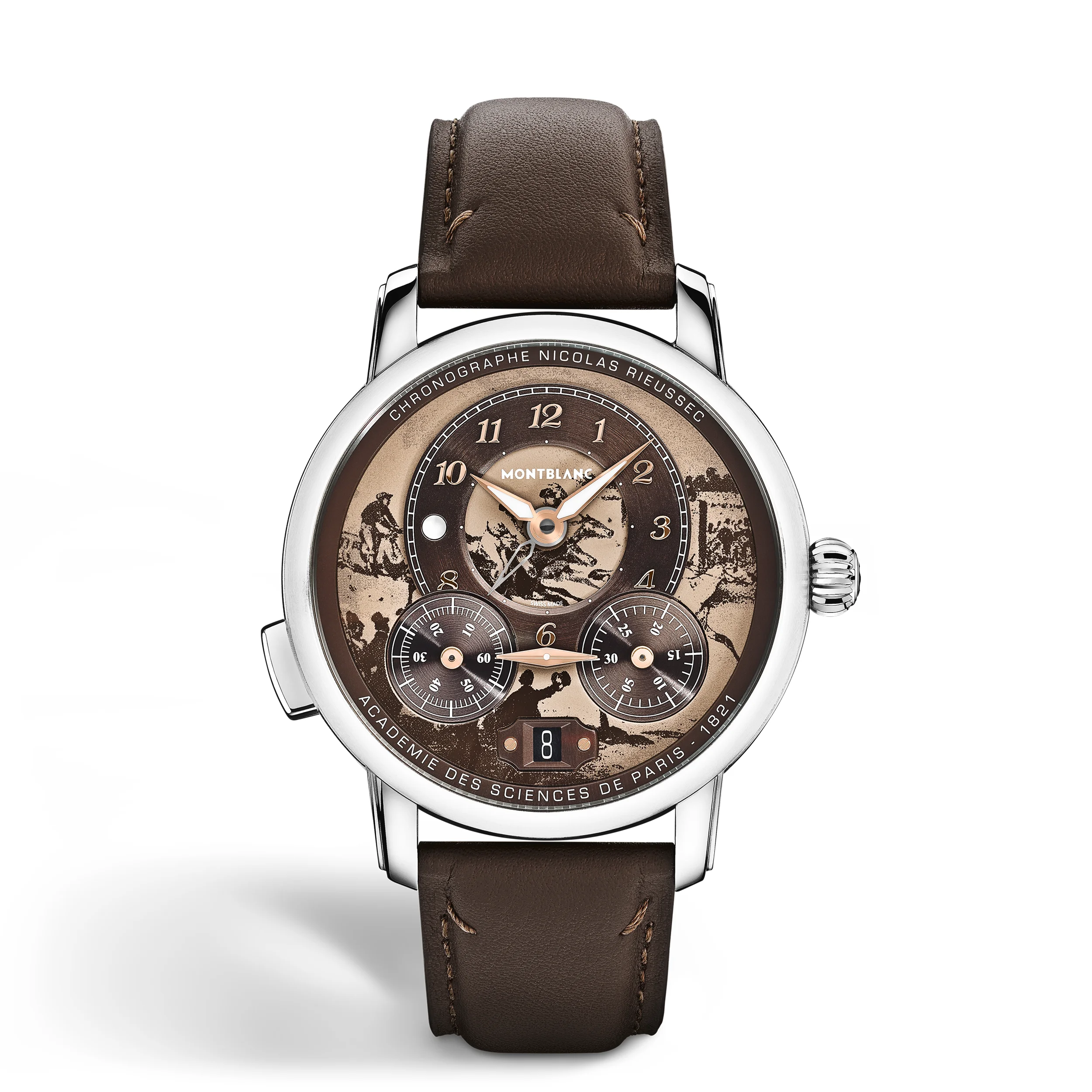 MONTBLANC STAR LEGACY NICOLAS RIEUSSEC CHRONOGRAPH 43 MM LIMITED EDITION - 821 PIECES - 1