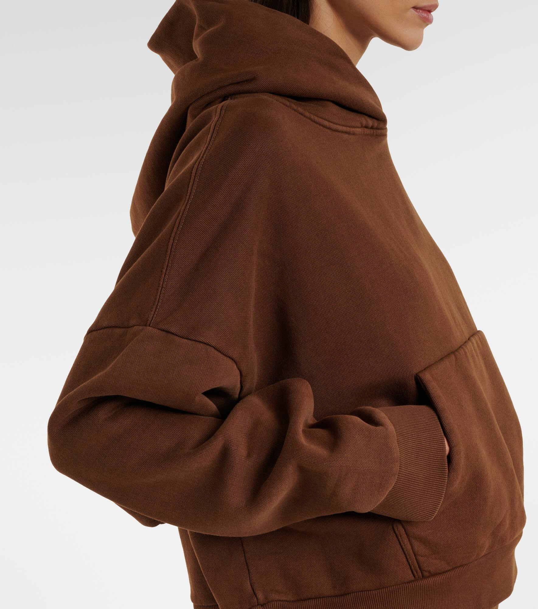 Cotton jersey hoodie - 5