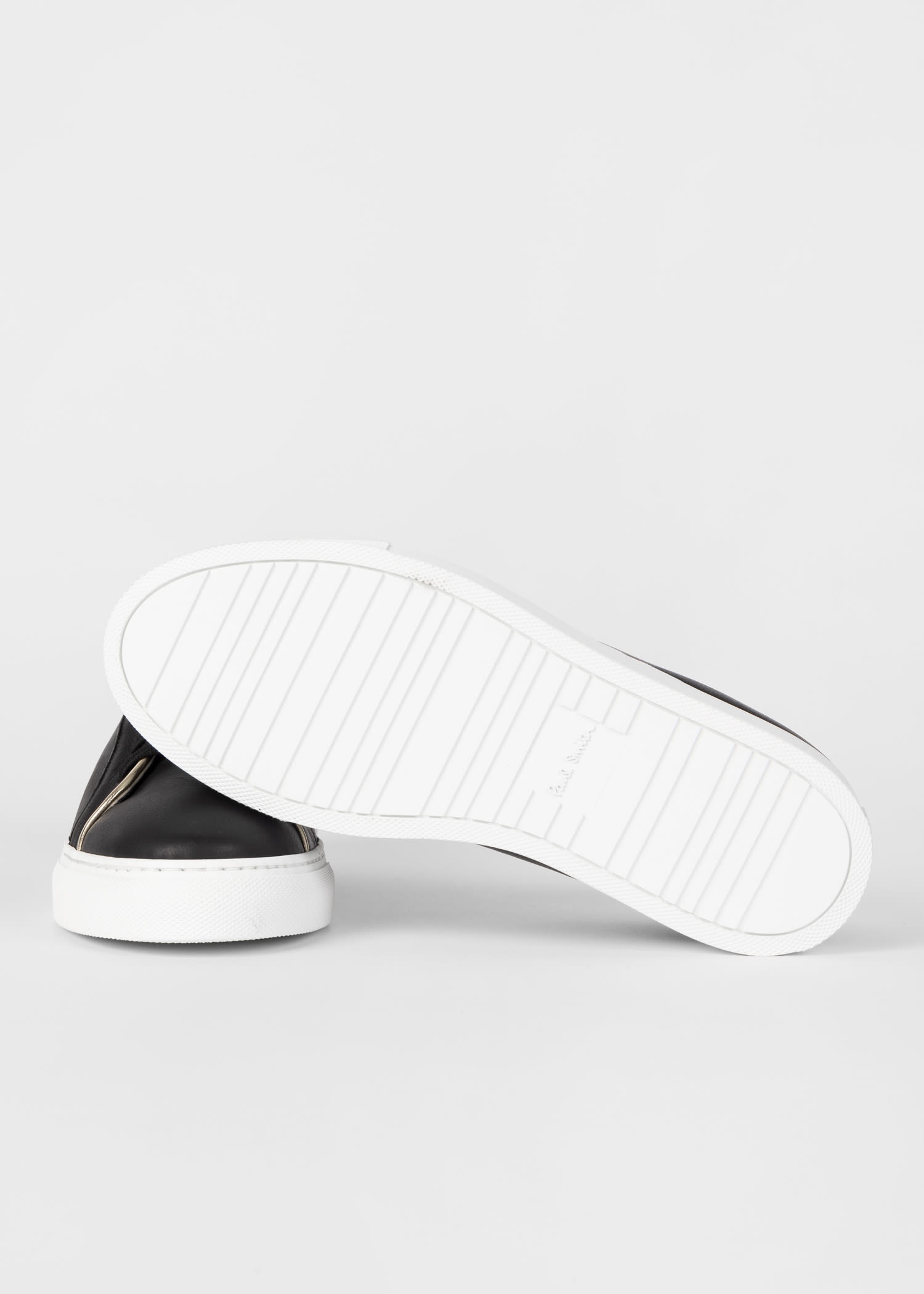 'Basso' Trainers with Gold Trim - 2