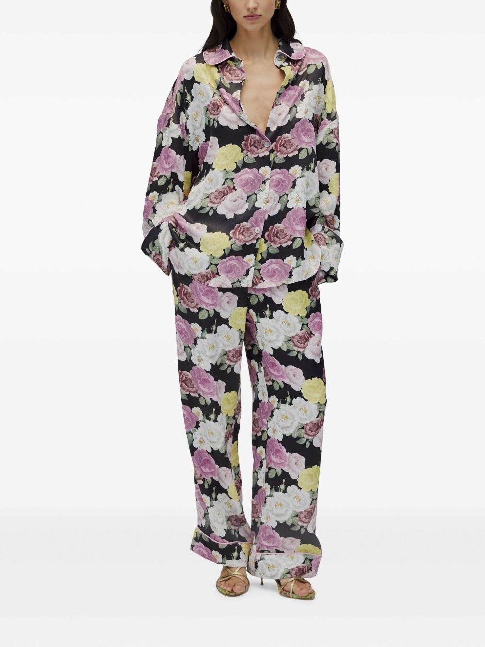 floral trousers - 2