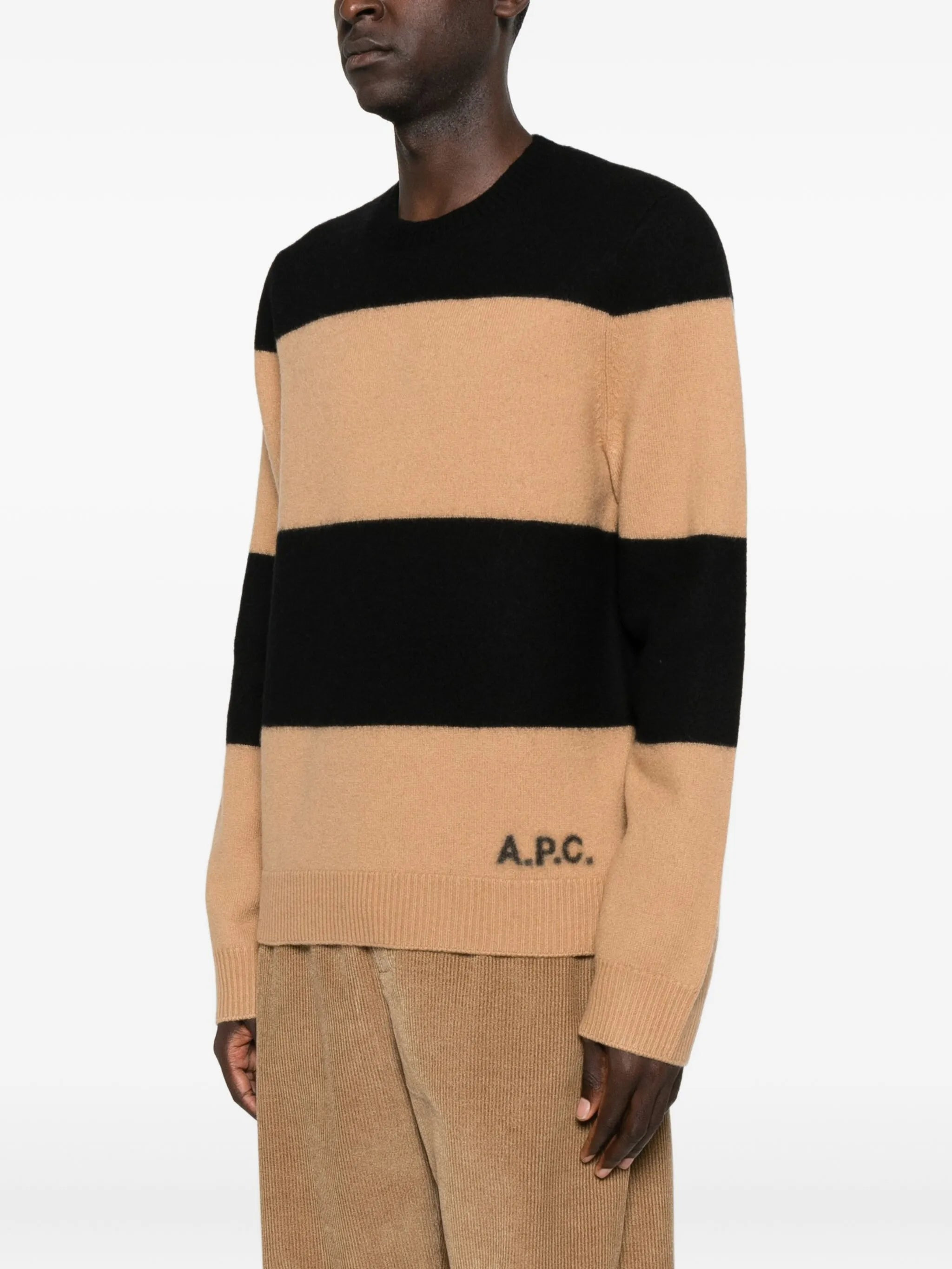A.p.c. Striped Cashmere Sweater - 2