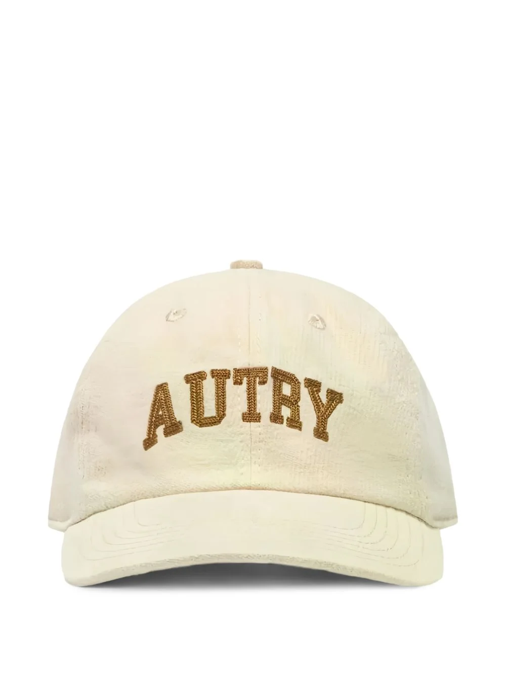logo-embroidered touch-strap baseball cap - 1