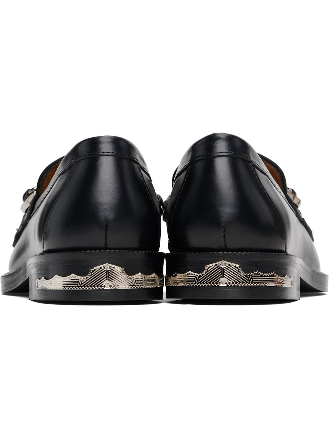 Black Tassel Loafers - 2