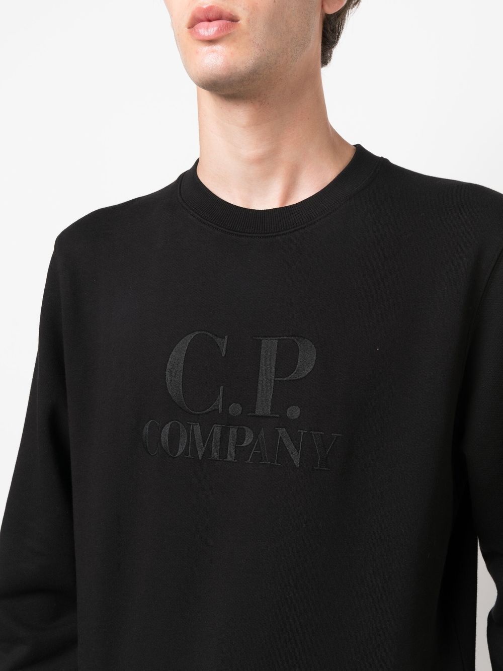 logo embroidered sweatshirt - 5