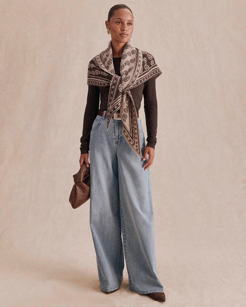 Splendid x @Cellajaneblog Reversible Neck Scarf 5
