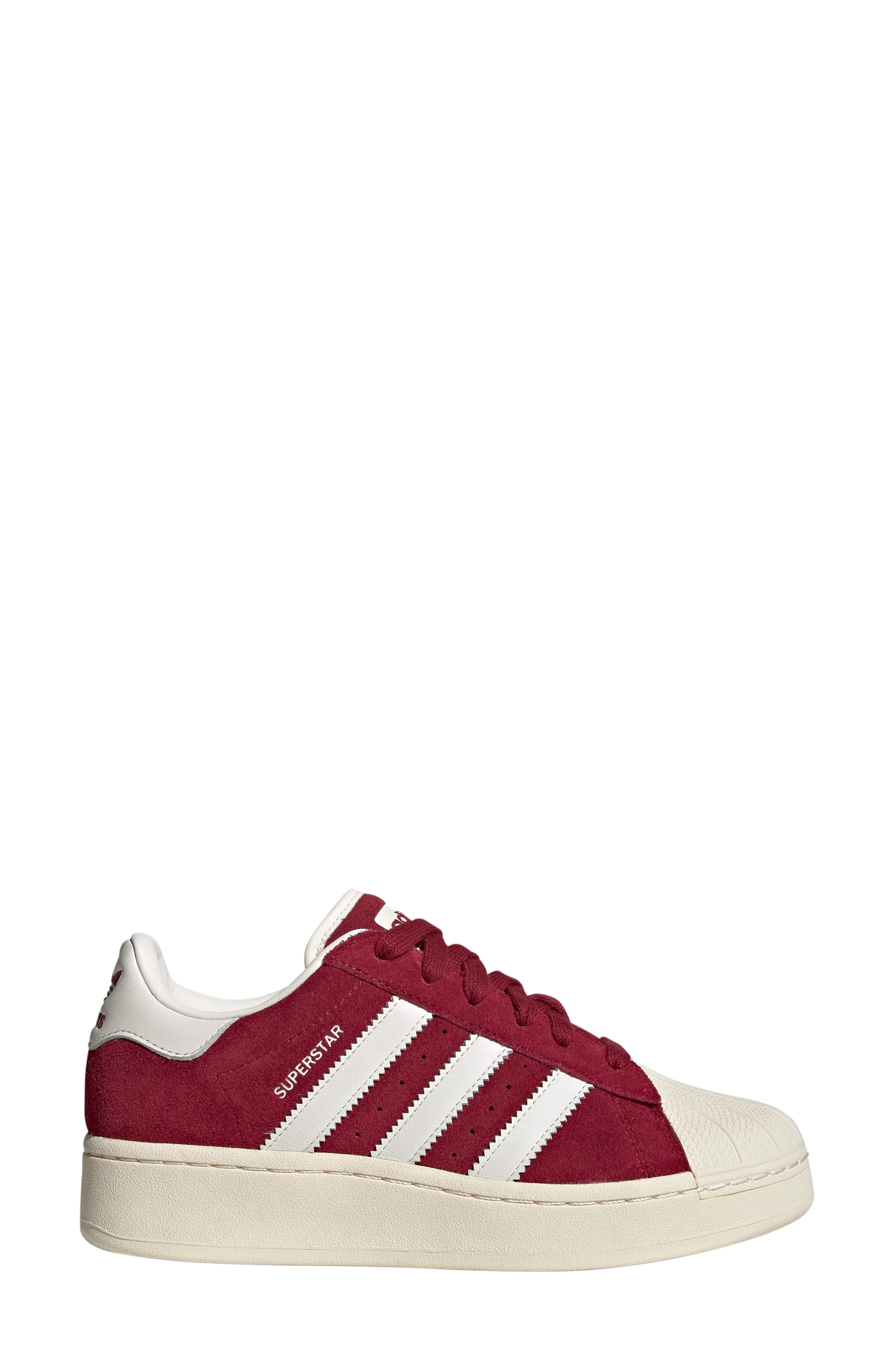 Superstar XLG Lifestyle Sneaker in Burgundy/Cream/White - 3