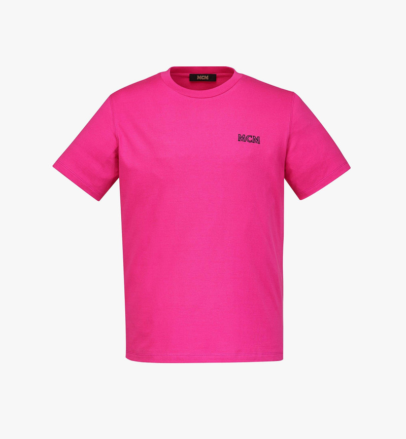 Men’s MCM Essentials Logo T-Shirt in Organic Cotton 1