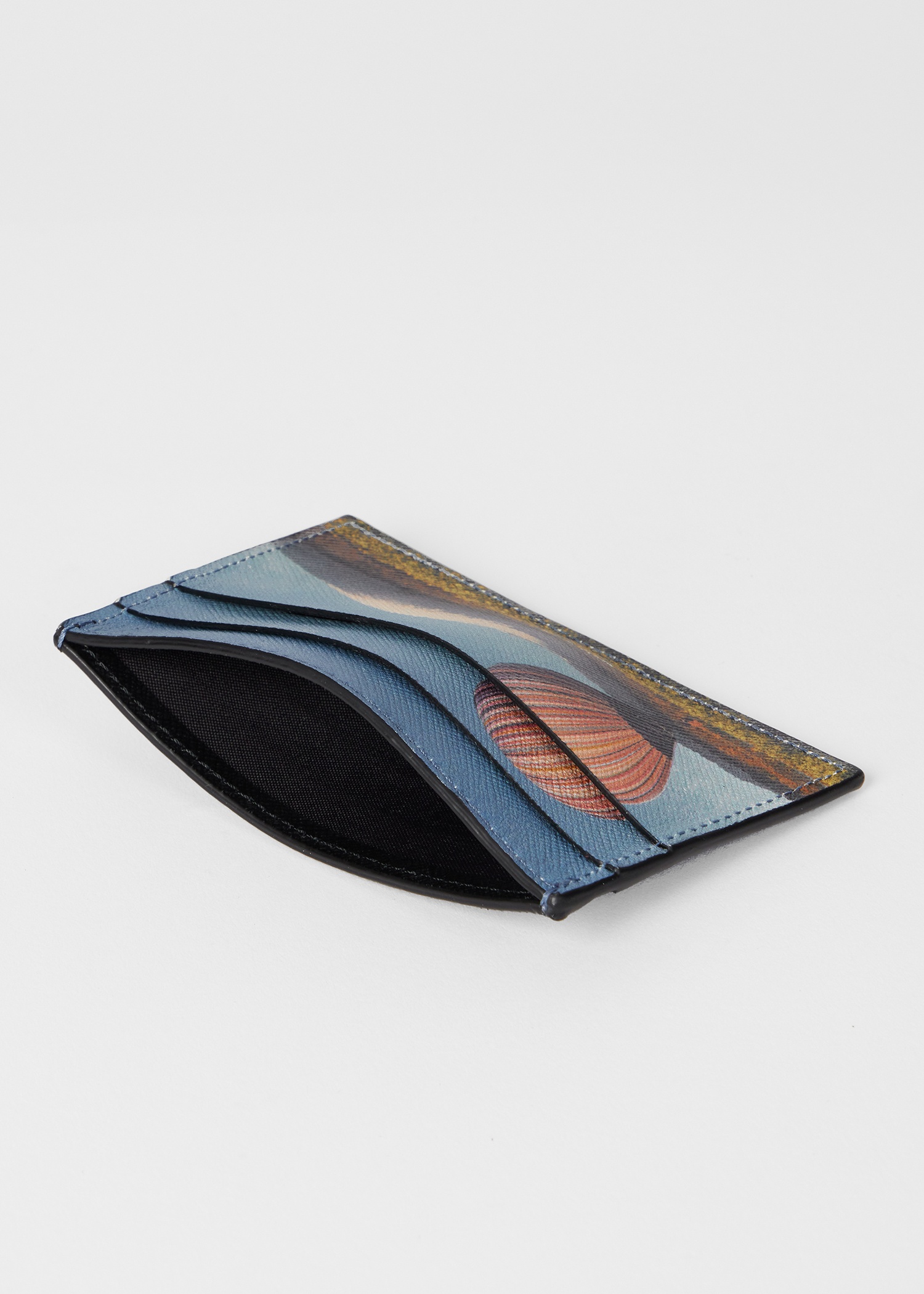 'Signature Stripe Balloon Mount Fuji' Print Card Holder - 3